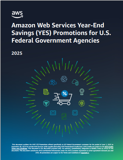 AWS YES Catalog Front Page