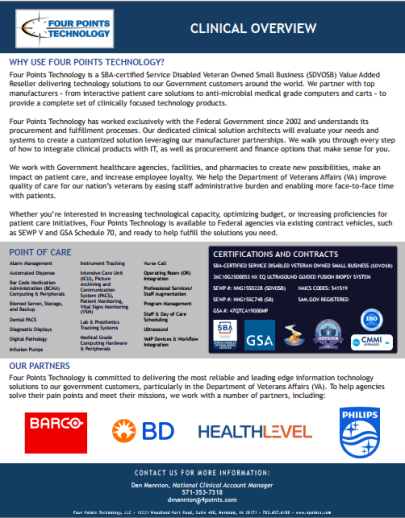 Four Points Clinical Overview